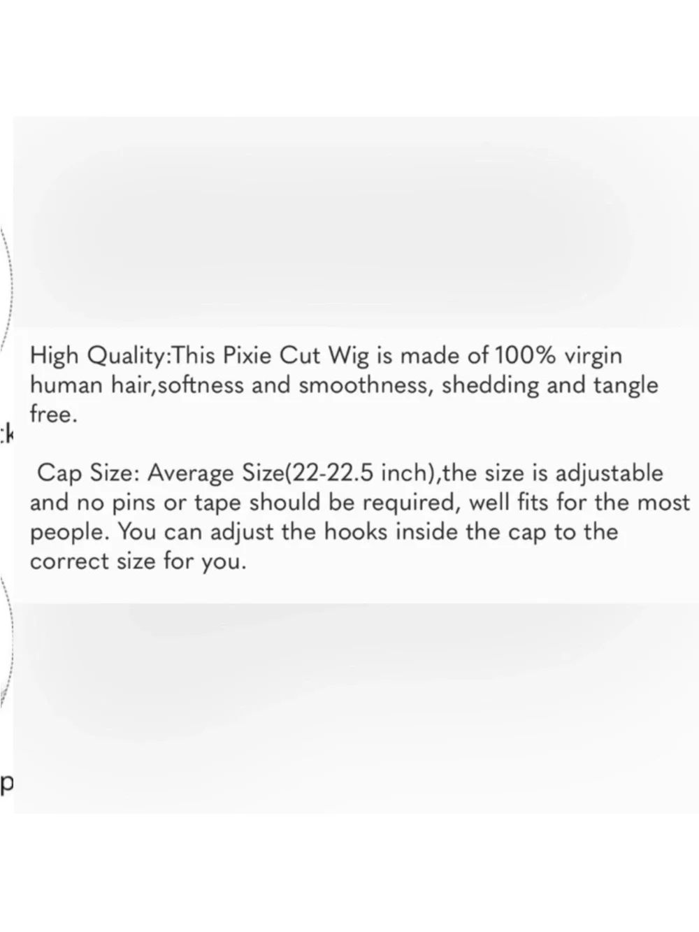 - Pixie Cut Wig Human Hair for Black Women Brown Short Wig New